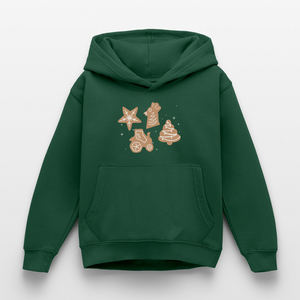 Weihnachtsplätzchen / Kinder Premium Hoodie - Flaschengrün