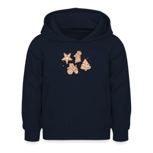 Weihnachtsplätzchen / Kinder Premium Hoodie - Navy