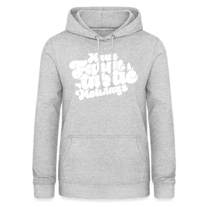 Have Farmtastic Holidays / Damen Premium Hoodie (Monochrom Edition) - Hellgrau meliert