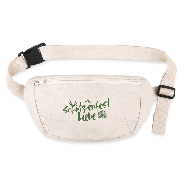 Gürteltasche Orgnic von Dorfkram®. Druck Schützenfestliebe