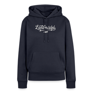 Landmädel / Damen Premium Hoodie - Sonderedition - Navy