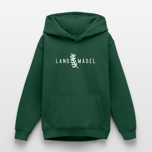 Landmädel / Teenager Premium Hoodie - Flaschengrün