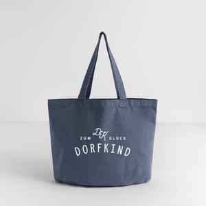 Vintage-Washed Shopper - Vintage Denim