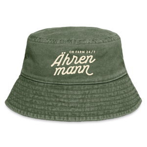 Ährenmann / Angler Hut - Olivgrün vintage