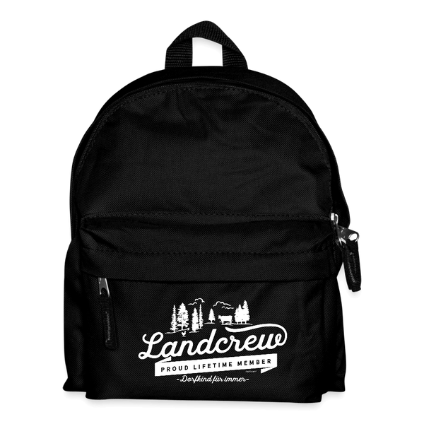 Landcrew / Kinder Rucksack - Schwarz