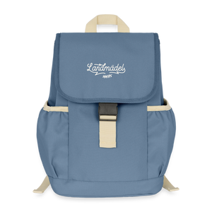 Landmädel / Kinder Recycelter Rucksack - Blaugrau
