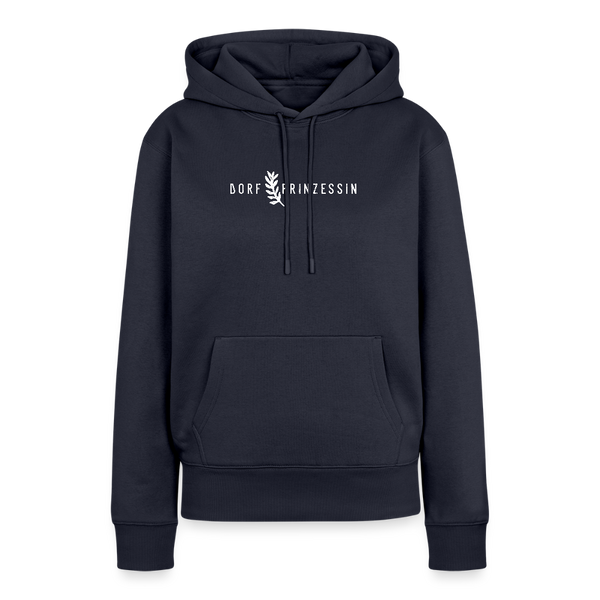 Dorfprinzessin / Dorf Prinzessin / Damen Premium Hoodie - Navy