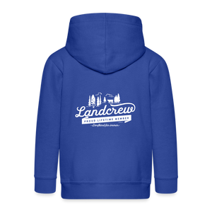 Landcrew / Dorfkind für immer / Kinder Premium Jacke - Royalblau