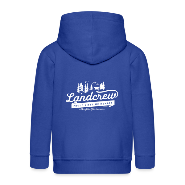 Landcrew / Dorfkind für immer / Kinder Premium Jacke - Royalblau