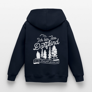 Ich bin das Dorfkind vor dem Dich jeder gewarnt hat / Kinder Premium Hoodie - Navy