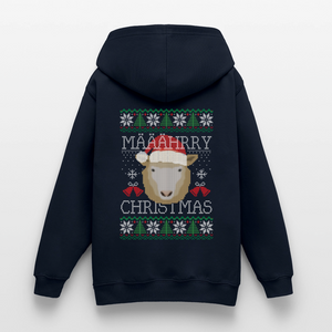 Weihnachten Schaf - Merry Christmas Schaf Mäh / Teenager Premium Hoodie - Navy