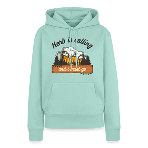 Kerb is calling and i must go / Damen Premium Hoodie - Mint 
