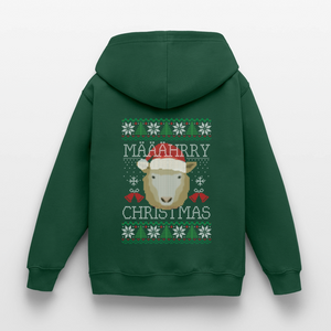 Weihnachten Schaf / Kinder Premium Hoodie - Flaschengrün