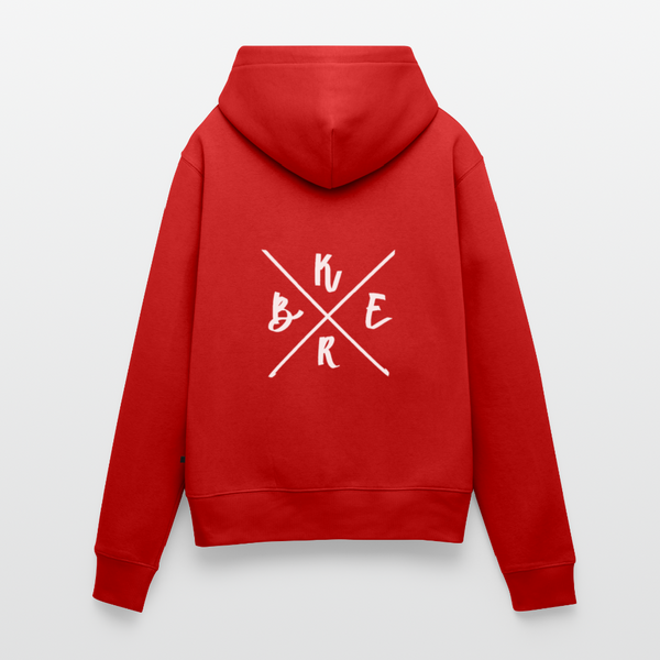 Kerb Badge / Damen Premium Hoodie - Rot