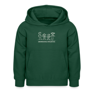 Karins Kinderhoodie - Flaschengrün