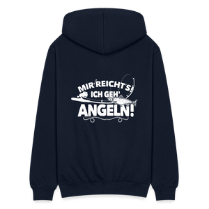Mir reichts ich geh angeln / Herren Sweatjacke - Navy