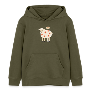 Schaf Mäh / Kinder Organic Hoodie - Khaki