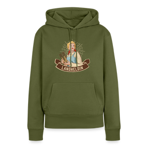 Landheldin / Damen Premium Hoodie - Khaki