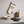 Seriengriller / Ofenhandschuh - Leinen/Schwarz 