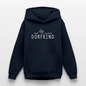 Zum Glück Dorfkind / Teenager Premium Hoodie - Navy