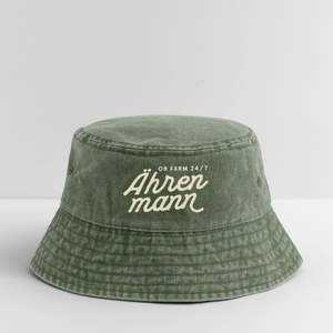 Ährenmann / Angler Hut - Olivgrün vintage
