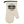 Ofenhandschuh mit Gummibeschichtung - Leinen/Schwarz 