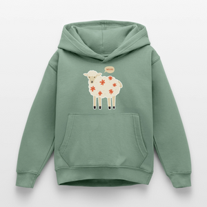 Schaf Mäh / Kinder Premium Hoodie - Graugrün