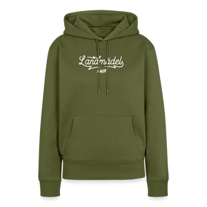 Landmädel / Damen Premium Hoodie - Sonderedition - Khaki