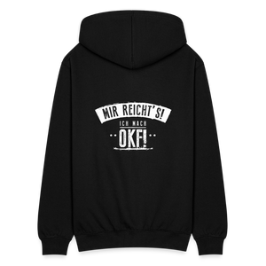 Mir reichts ich mach OKF / Herren Premium Sweatjacke - Schwarz