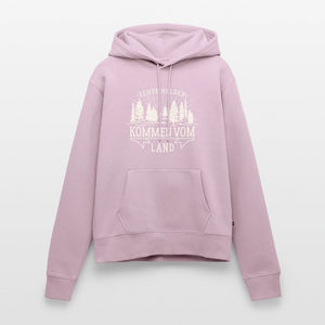 Echte Helden kommen vom Land / Damen Premium Hoodie - Altrosa