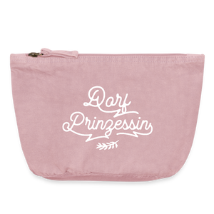Dorf Prinzessin / Kosmetiktasche Organic Utensilo - Zubehörtasche Schulmäppchen - Kindergarten Tasche Basteltäschchen - Dorfkram®