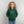 Karins Kinderhoodie - Flaschengrün