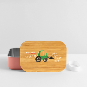 Brotdose zur Einschulung mit Traktor - witziges Motiv Bauernhof - Dorfkram®