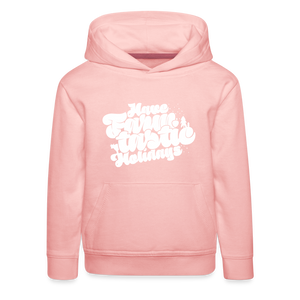 Have Farmtastic Holidays / Kinder Premium Hoodie - Kristallrosa