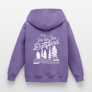 Ich bin das Dorfkind vor dem Dich jeder gewarnt hat / Kinder Premium Hoodie - Lavendel