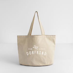 Vintage-Washed Shopper - Vintage Sand 