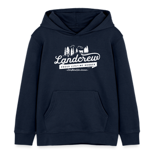 Landcrew - Dorfkind für immer / Kinder Organic Hoodie - Navy