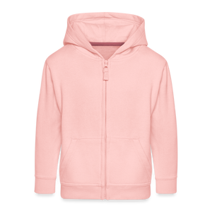 Platz da ich bin vom Dorf / Kinder Premium Kapuzenjacke - Kristallrosa
