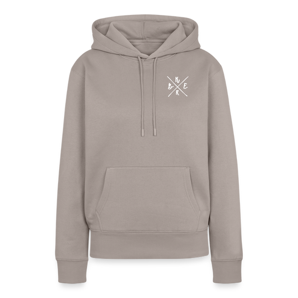 Kerb Badge / Damen Premium Hoodie - Taupe