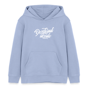 Dorfkind inside / Kinder Organic Hoodie - Sky
