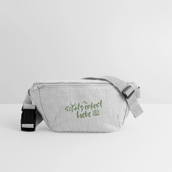 Gürteltasche Orgnic von Dorfkram®. Druck Schützenfestliebe