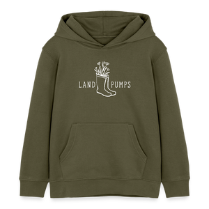 Landpumps Gummistiefel / Kinder Organic Hoodie - Khaki