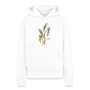 Getreide / Weizen / Ährenfrau / Damen Premium Hoodie - Weiß