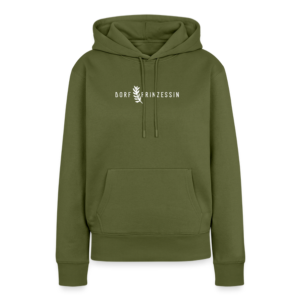 Dorfprinzessin / Dorf Prinzessin / Damen Premium Hoodie - Khaki