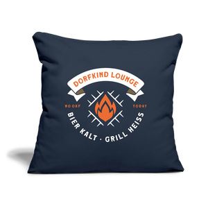 Dorfkind Lounge / Sofakissen mit Füllung - Navy