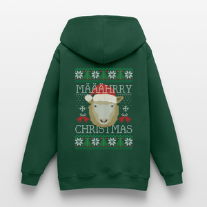 Weihnachten Schaf - Merry Christmas Schaf Mäh / Teenager Premium Hoodie - Flaschengrün