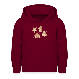 Weihnachtsplätzchen / Kinder Premium Hoodie - Bordeaux