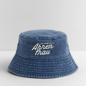 Ährenfrau - Landwirtin aus Leidenschaft / Angler Hut - Vintage Denim