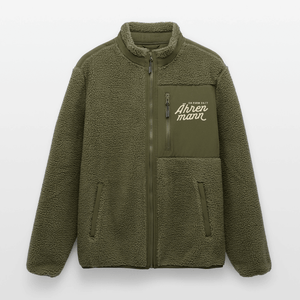 Ährenmann / RELAXED FIT Unisex Sherpajacke von Stanley/Stella - Khaki