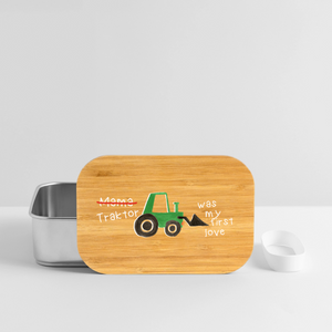 Brotdose zur Einschulung mit Traktor - witziges Motiv Bauernhof - Dorfkram®